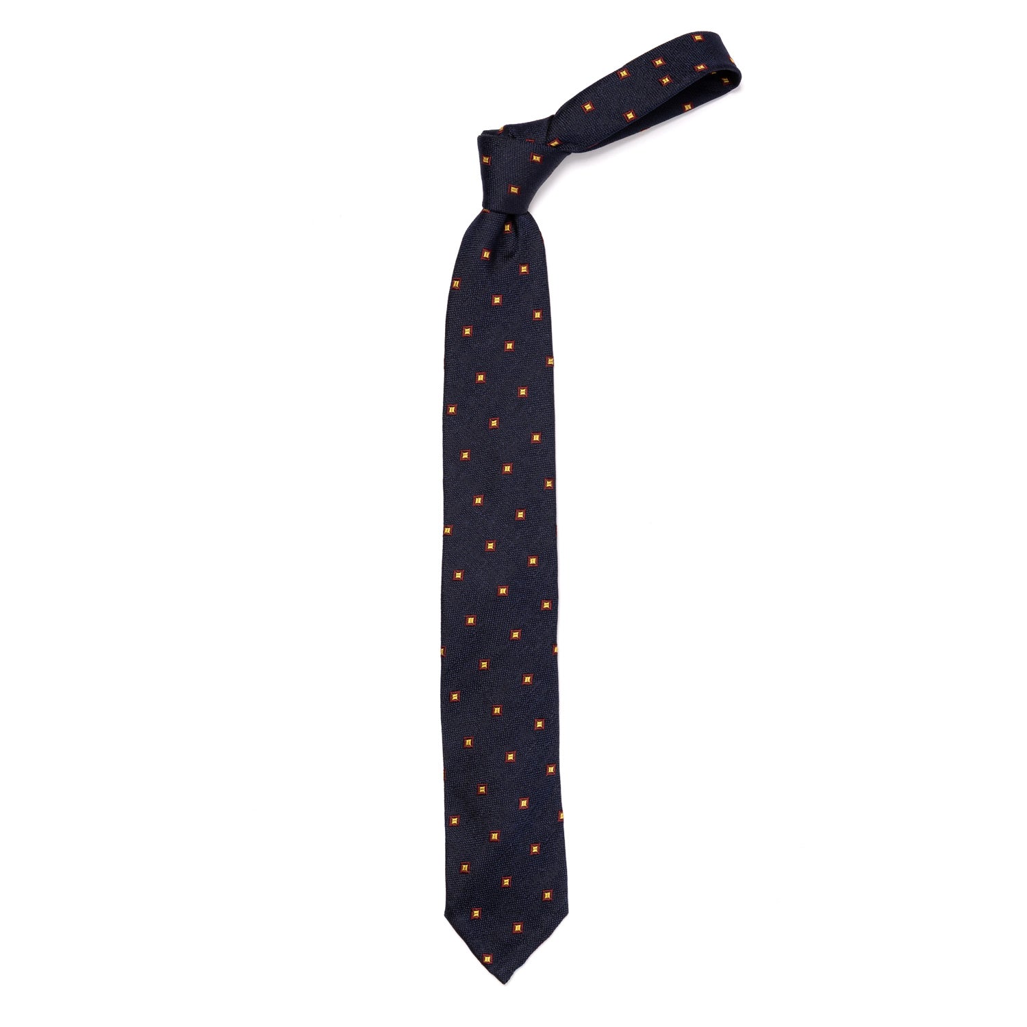 Exclusively for Michael Jondral: Tie "Jacquard Silk" made from pure Silk - hand-rolled
